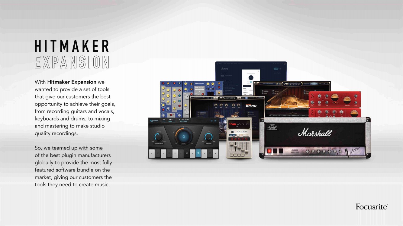 Focusrite Hitmaker expansion